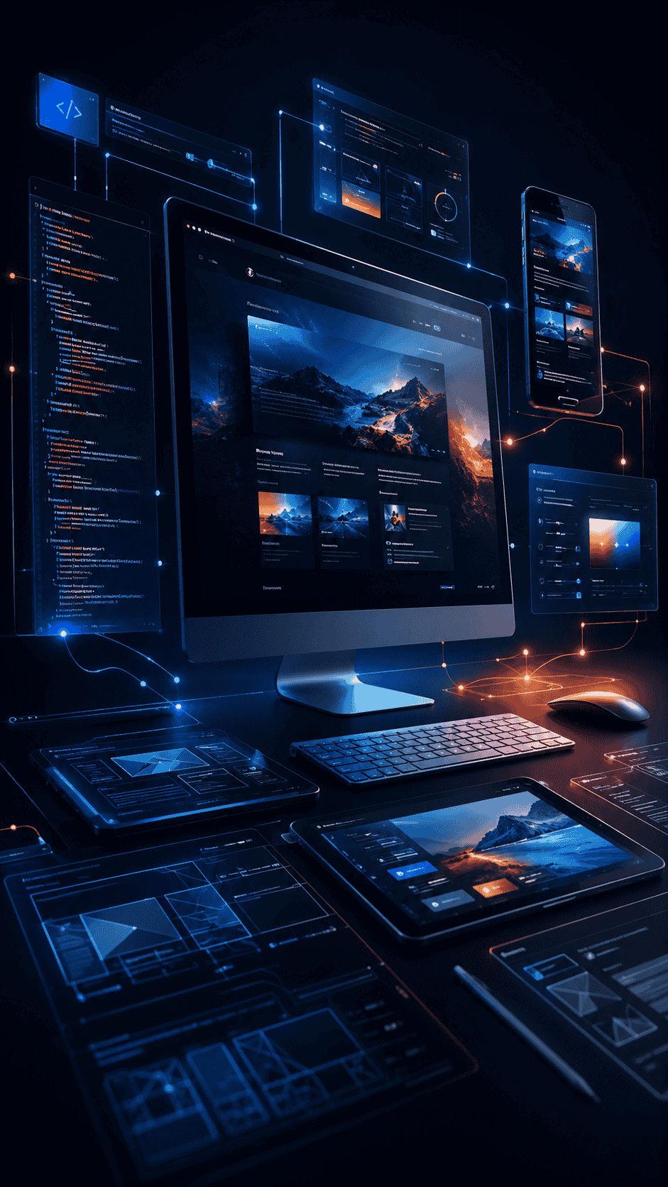 SEO schema architecture and website search visibility system